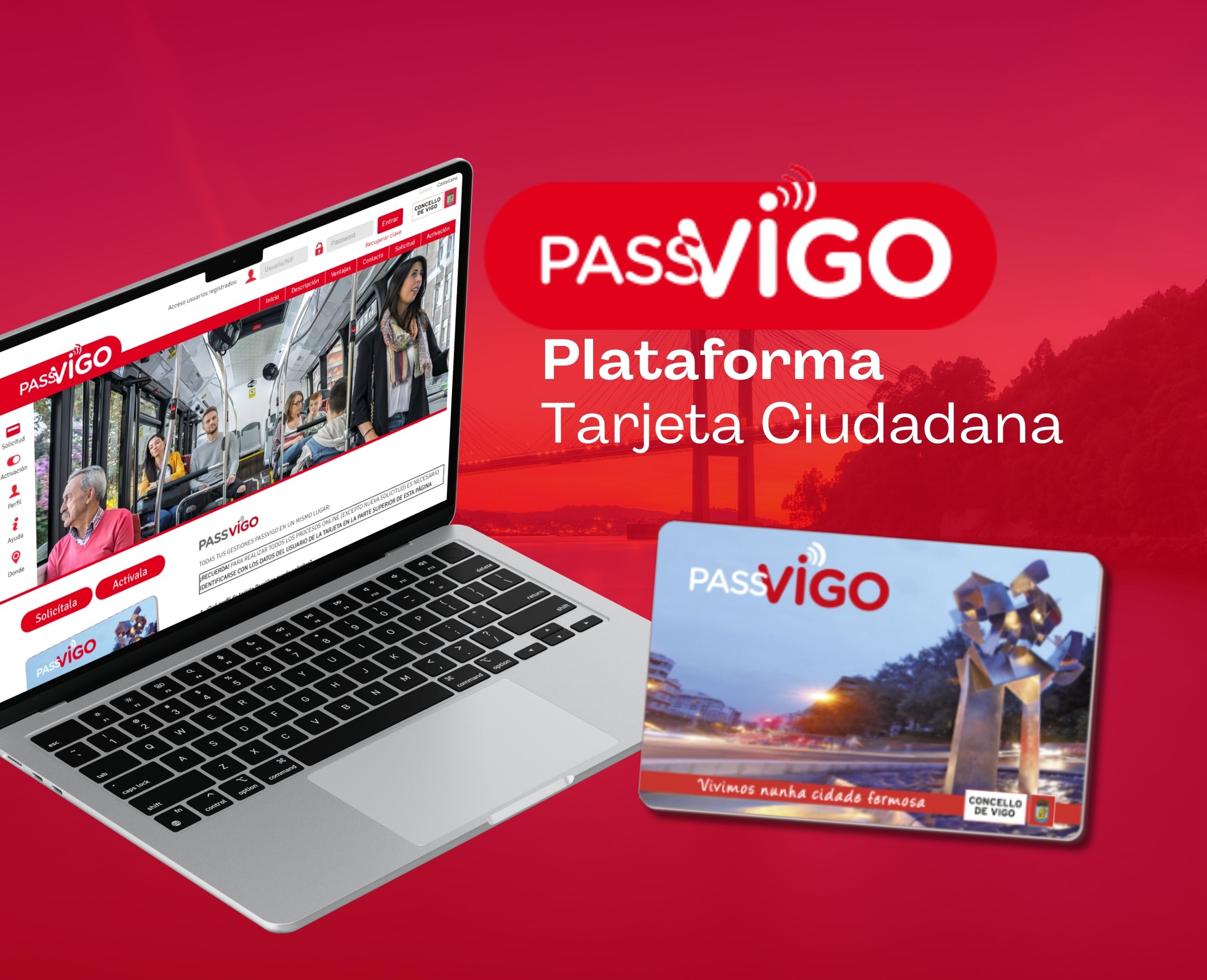Plataforma PassVigo Tarjeta Ciudadana