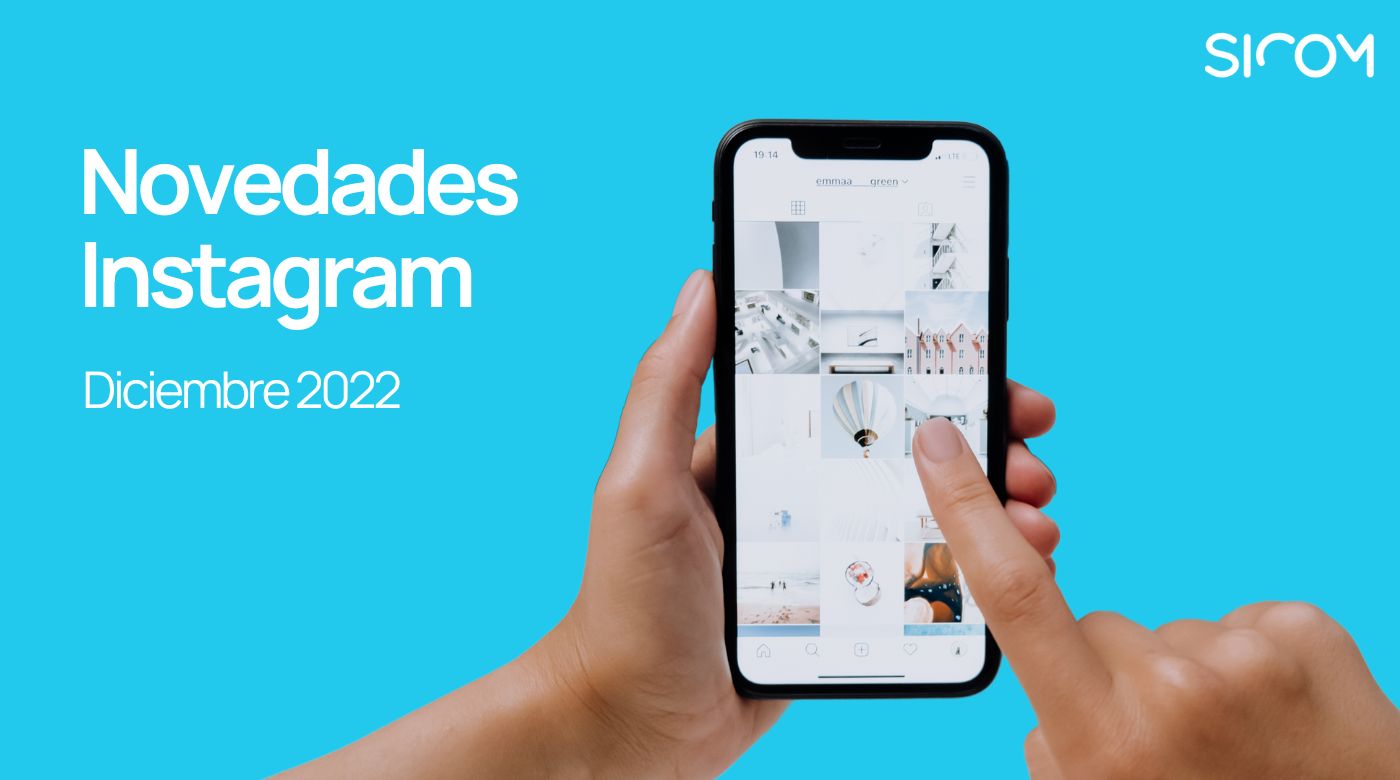 Novedades instagram diciembre 2022