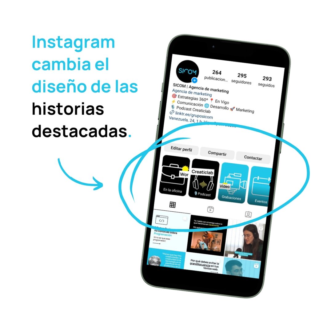Novedades en Instagram 2024 - Nuevas historias destacadas