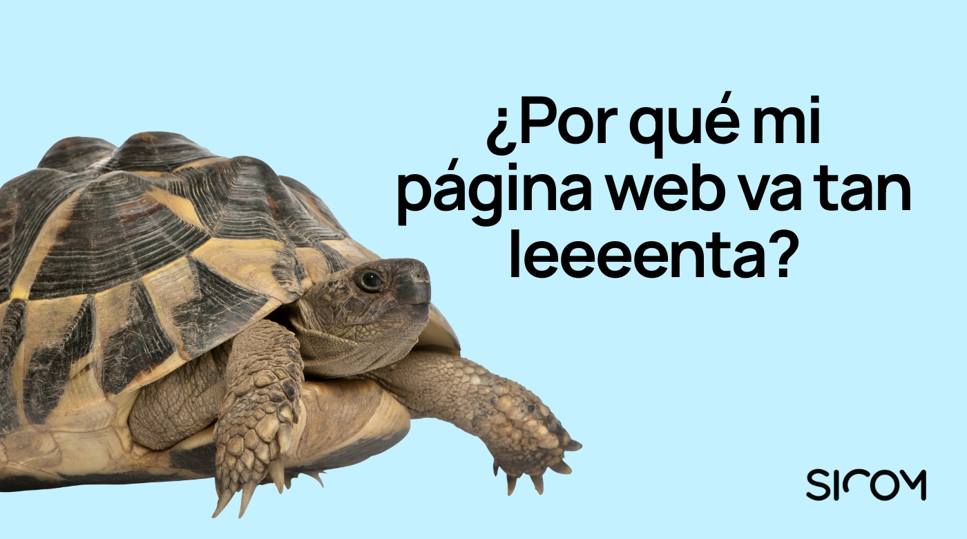 por qué mi página web va lenta