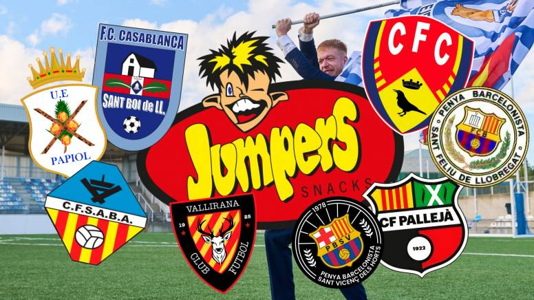 ejemplos de campañas de marketing creativas - jumpers con los equipos catalanes