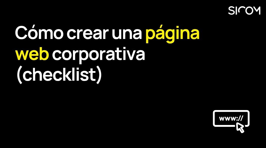 como crear una web corporativa